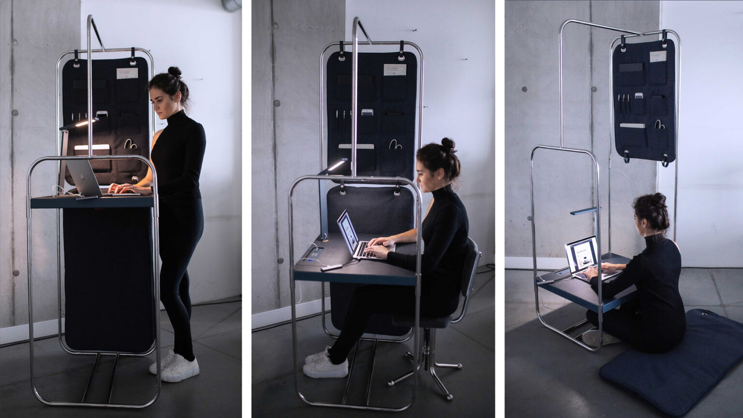 Noeza - a hybrid piece of furniture dedicated to micro-space