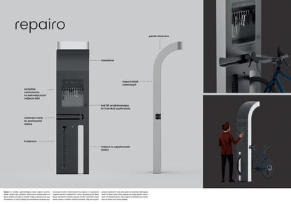 Repairo – city bicycle repair station