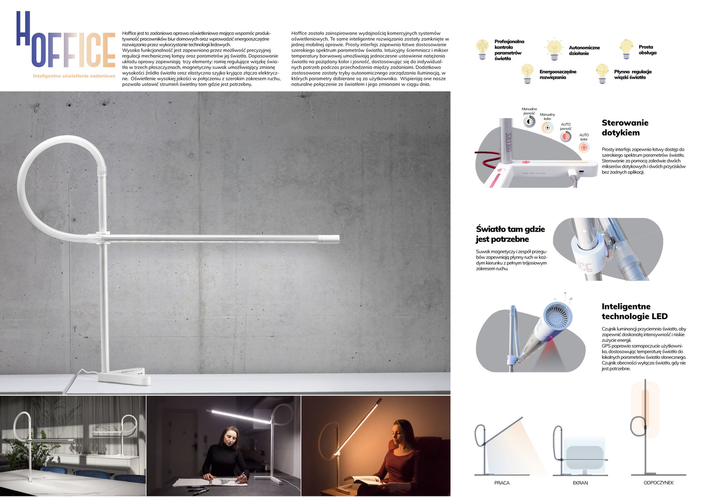 Hoffice. Inteligentne oświetlenie zadaniowe
