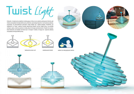 Twist light – zabawka edukacyjna dla dzieci