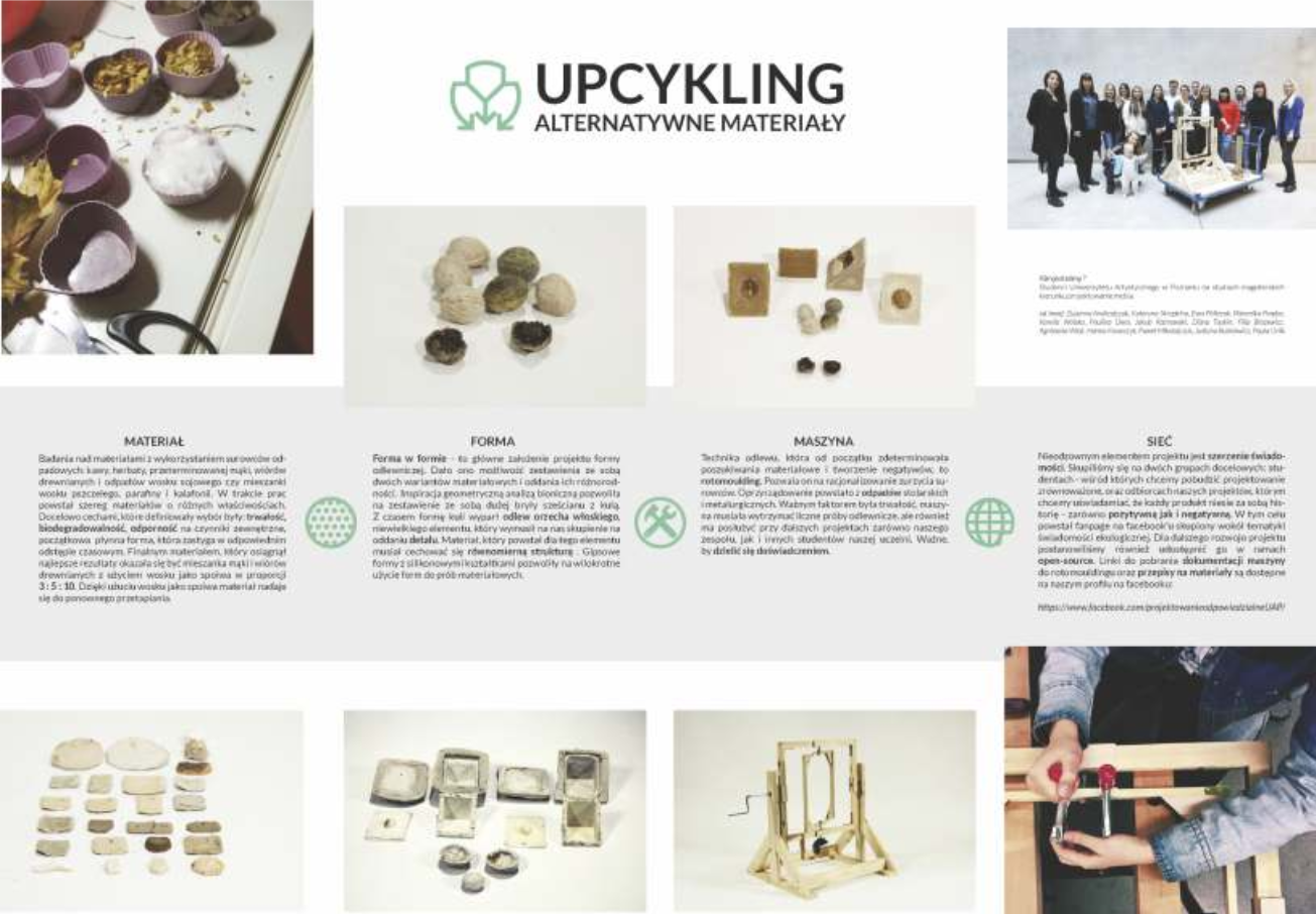 UPCYKLING – alternatywne materiały