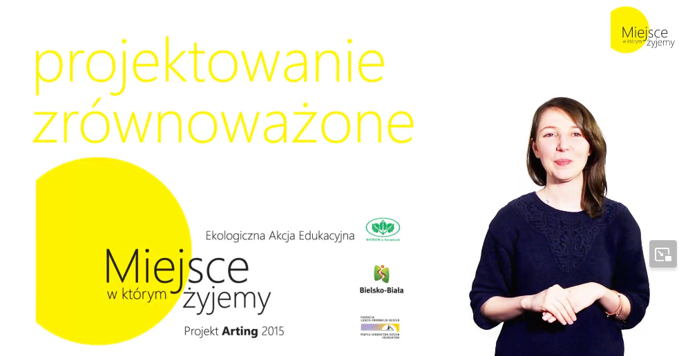 Załaduj film: Projektowanie zrównoważone projekt arting - akcja ekologiczna